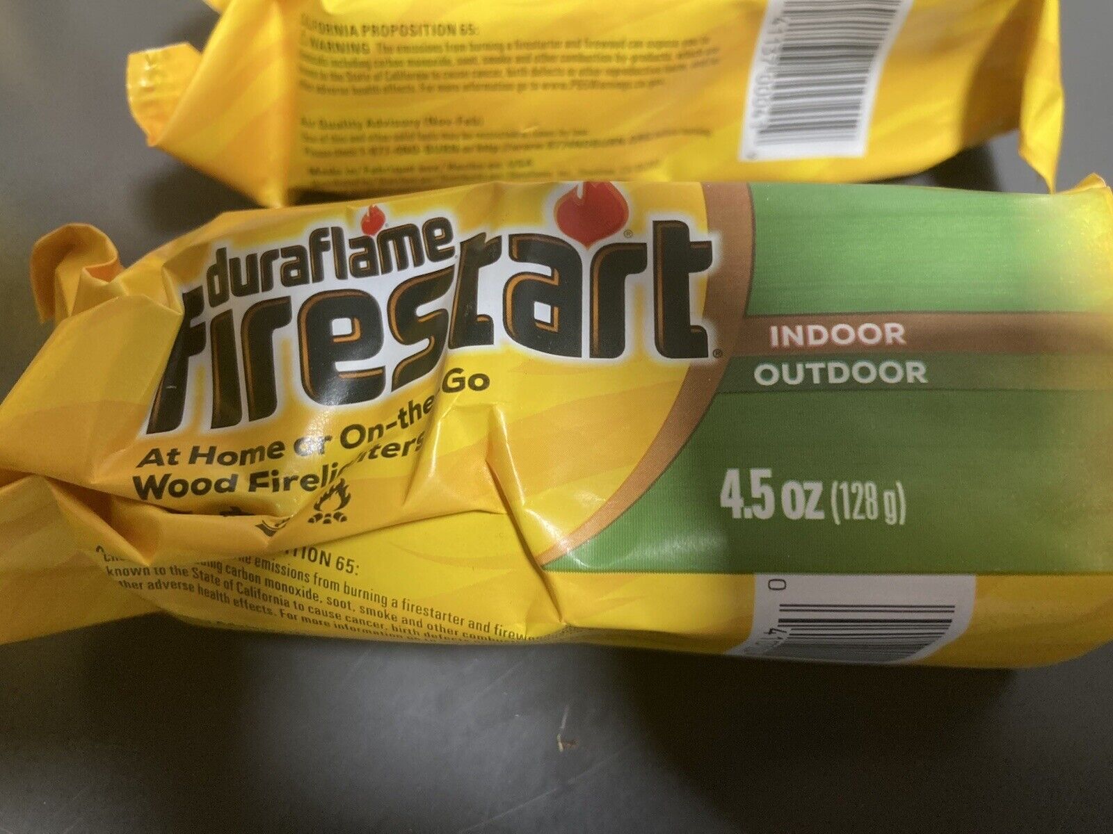 Duraflame Firestart Indoor Outdoor Fast&Easy Wood Firelighters 4.5 OZ New 3 Logs - Fresh Stock Dated January 2026