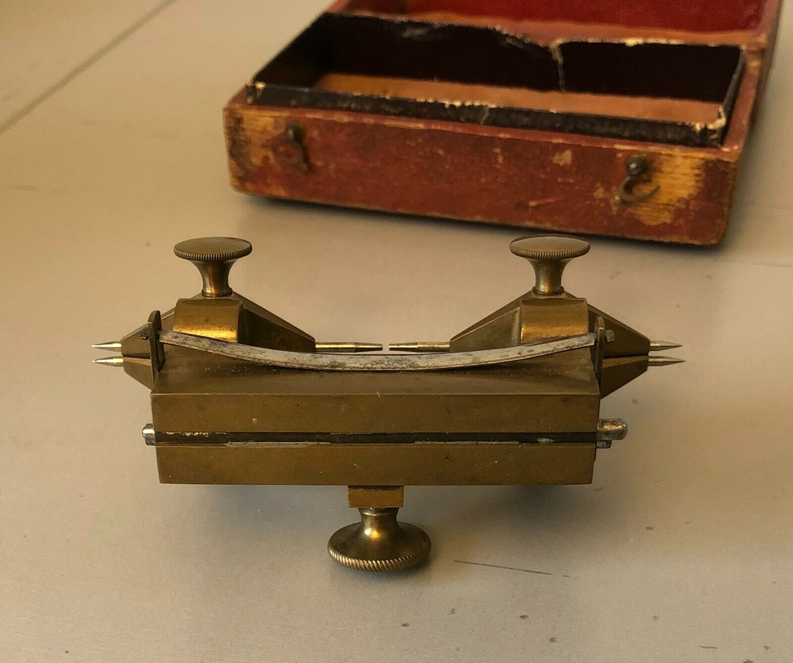 ANTIQUE VINTAGE WATCHMAKER DEPTHING TOOL 24 LIGNES - Fresh Stock Dated December 2025