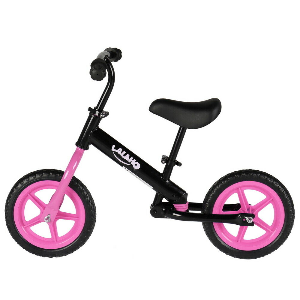 Adjustable 12'' Kids Balance Bike Training Learn Ride Children Bicycle Toy USA - Fresh Stock Dated January 2026