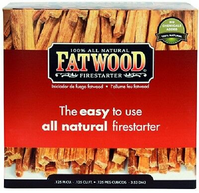 (2) boxes Wood Products # 9987 5 lb Fatwood All Natural Fire Starters / Kindling - Fresh Stock Dated December 2025