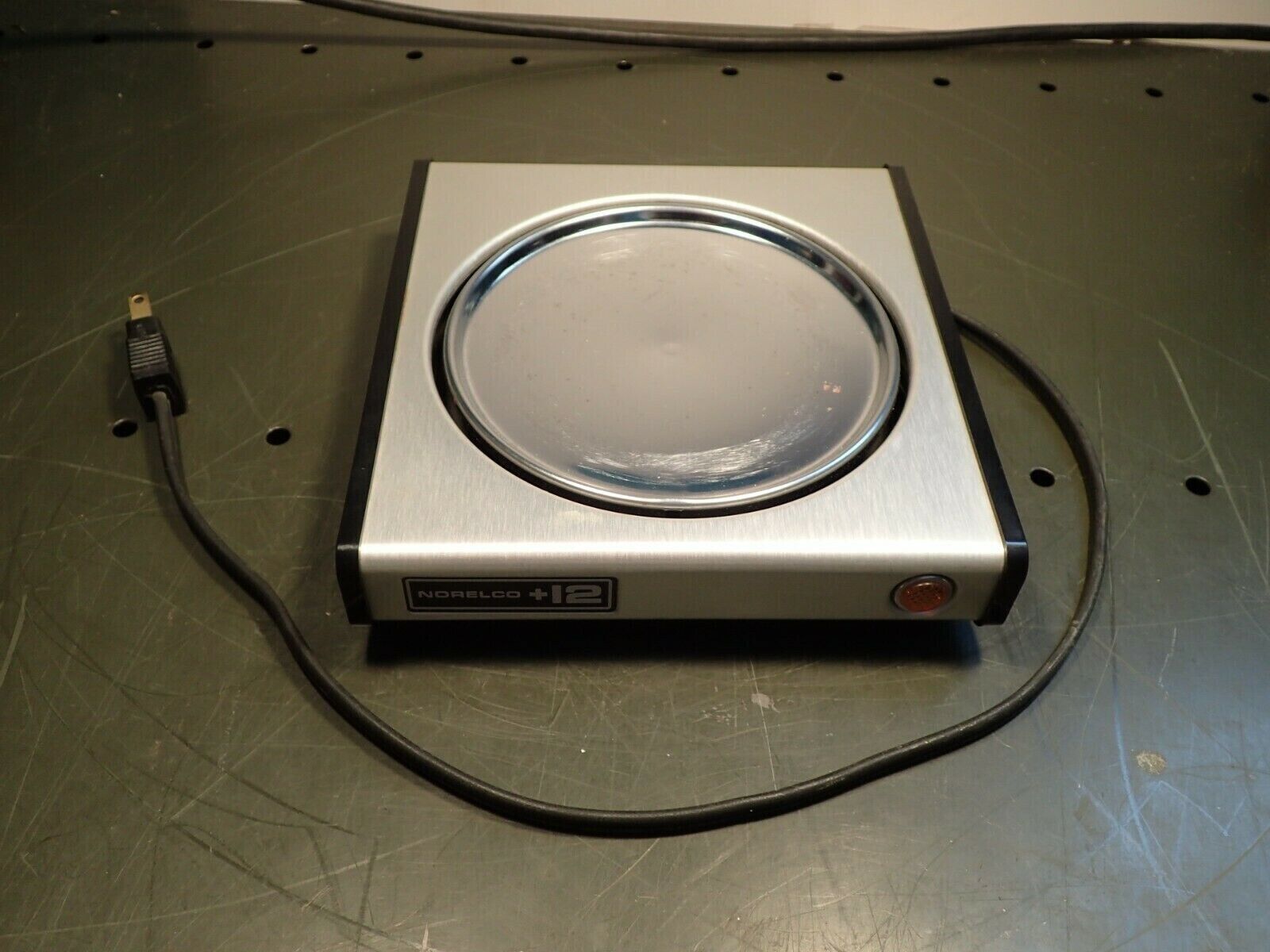 NORELCO +12 Coffee Serving Plate Warmer HB5145 Retro Stainless Hot Plate - Fresh Stock Dated February 2026