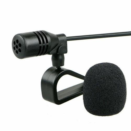 Microphone 2.5mm For Car Audio Stereo GPS DVD Bluetooth Enabled External Mic US - Fresh Stock Dated December 2025