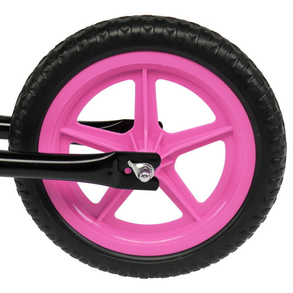 Adjustable 12'' Kids Balance Bike Training Learn Ride Children Bicycle Toy USA - Fresh Stock Dated January 2026