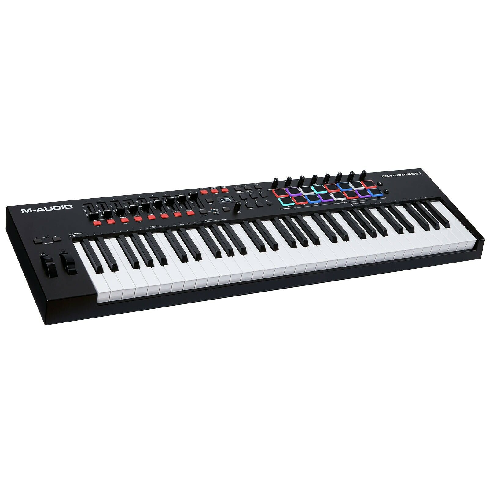 M-Audio Oxygen Pro 61 61-Key USB MIDI Performance Keyboard Controller - Fresh Stock Dated December 2025