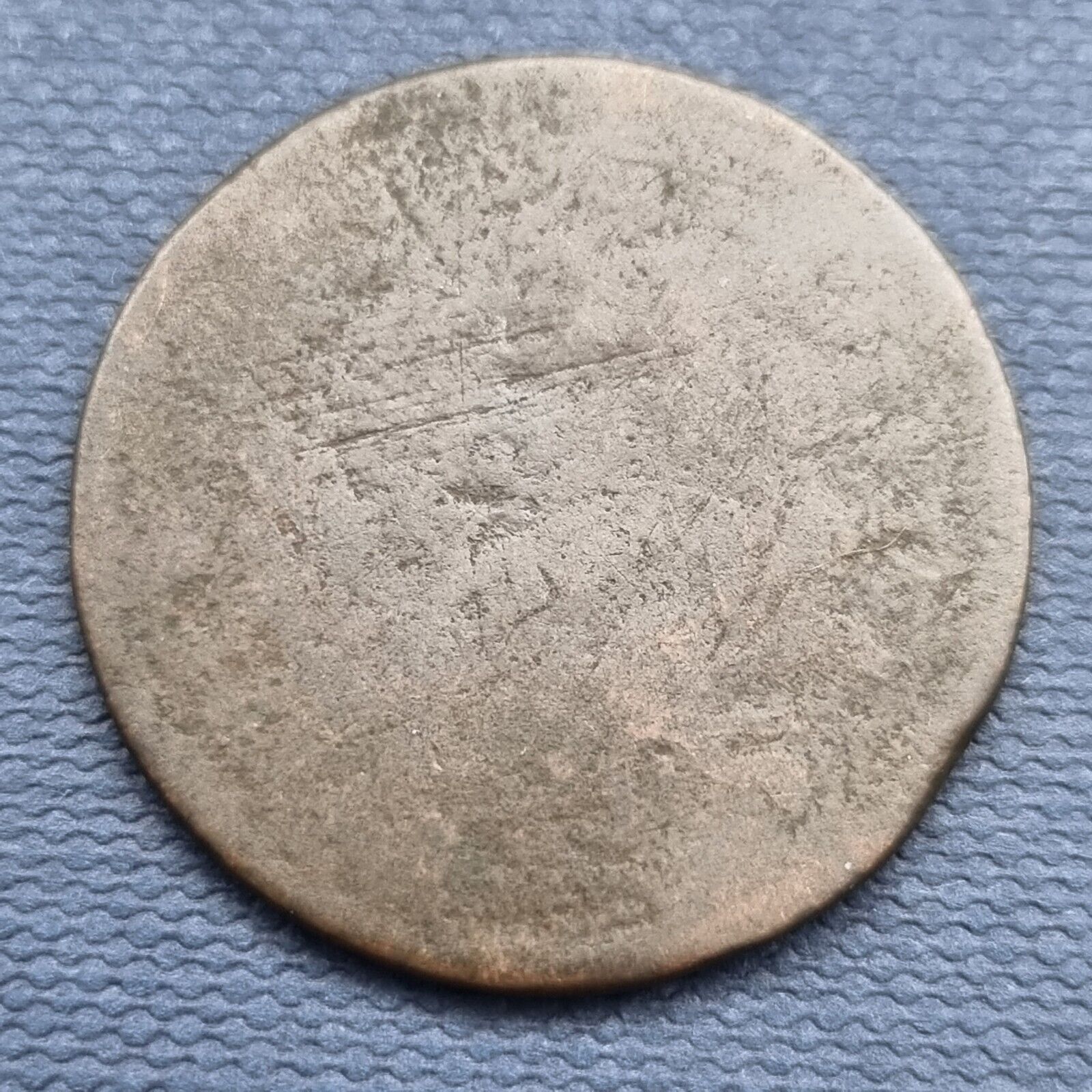 Liberty Cap Half Cent Date not readable 1/2c Circulated #46944 - Fresh Stock Dated December 2025