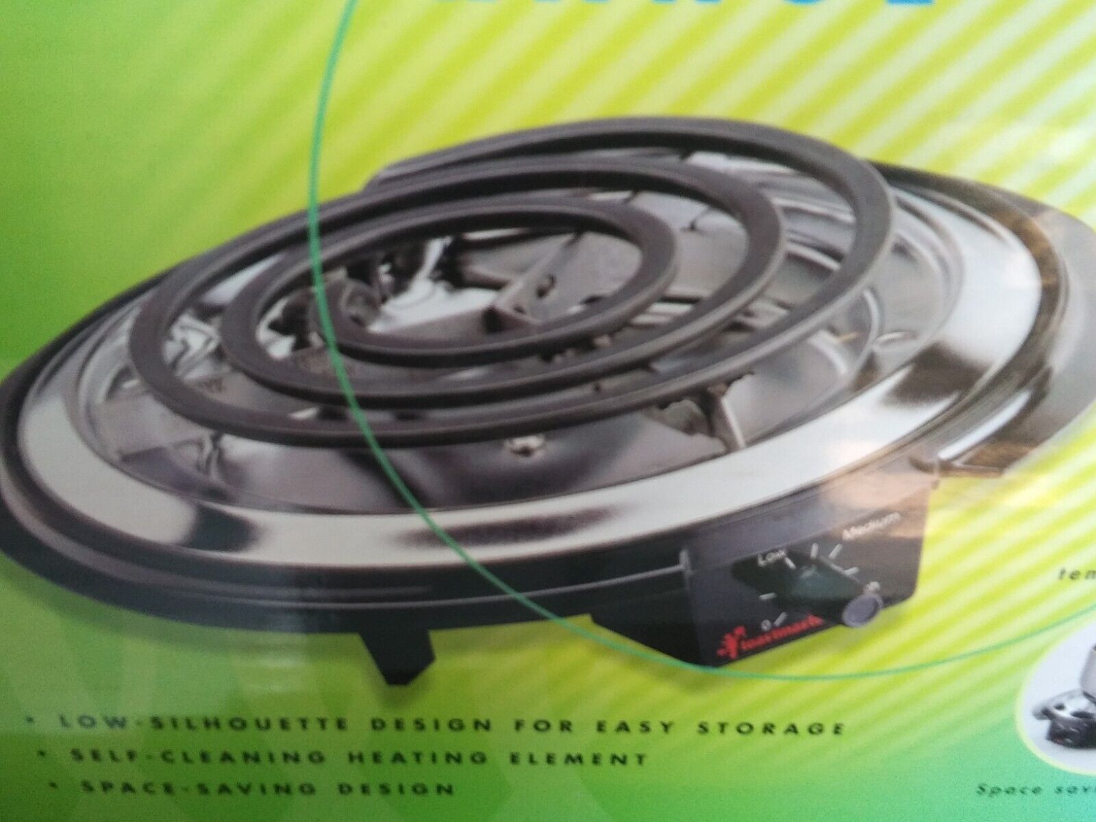 New Electric Single Burner Stove Cooker Hot Plate Toastmaster Buffet Range - Fresh Stock Dated February 2026
