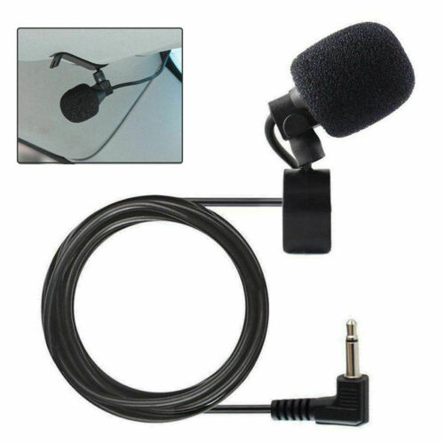 Microphone 2.5mm For Car Audio Stereo GPS DVD Bluetooth Enabled External Mic US - Fresh Stock Dated December 2025