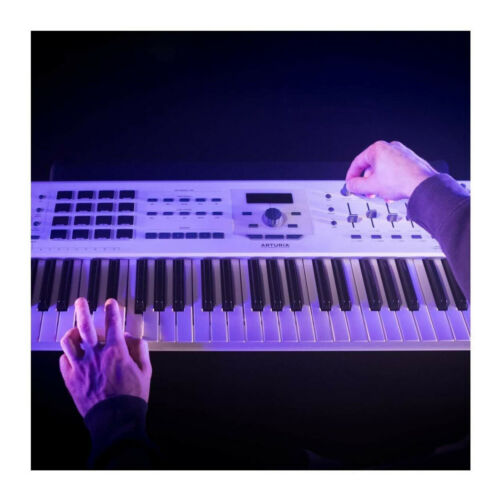 Arturia KeyLab MkII 61 Keyboard Controller White - Fresh Stock Dated December 2025