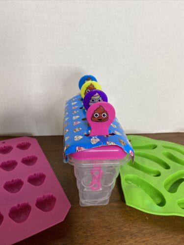 Jiggler Molds (4) & Ice Pop Tray (4) - Fresh Stock Dated February 2026