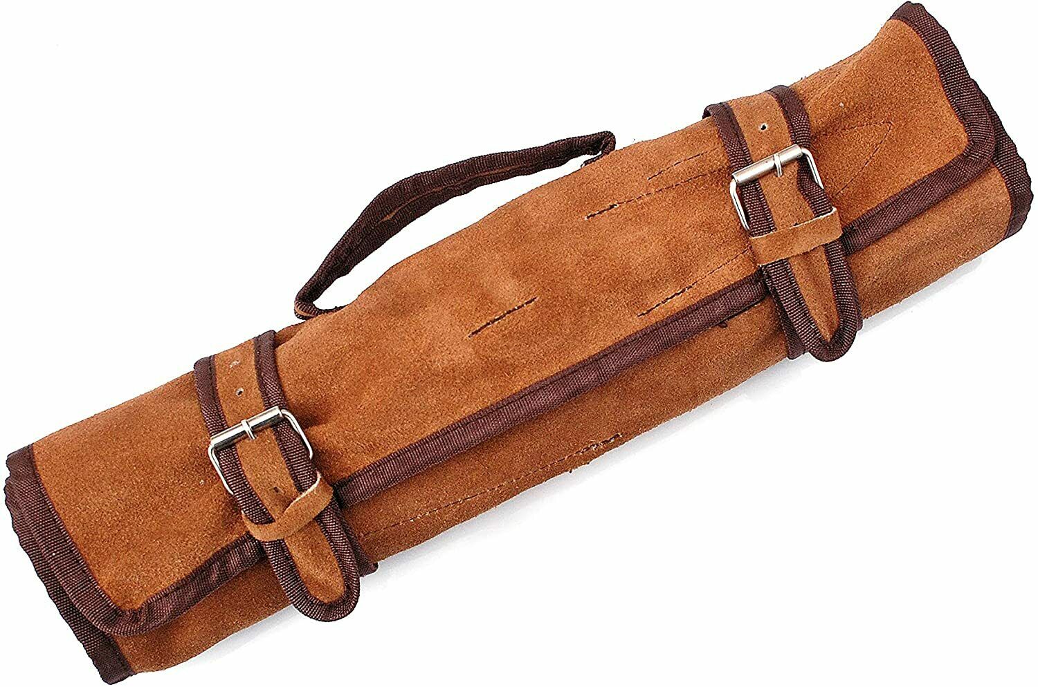 Handmade Kitchen Damascus Knife Set, 6 Piece Kitchen Chef Knife Set with Leather - Fresh Stock Dated January 2026