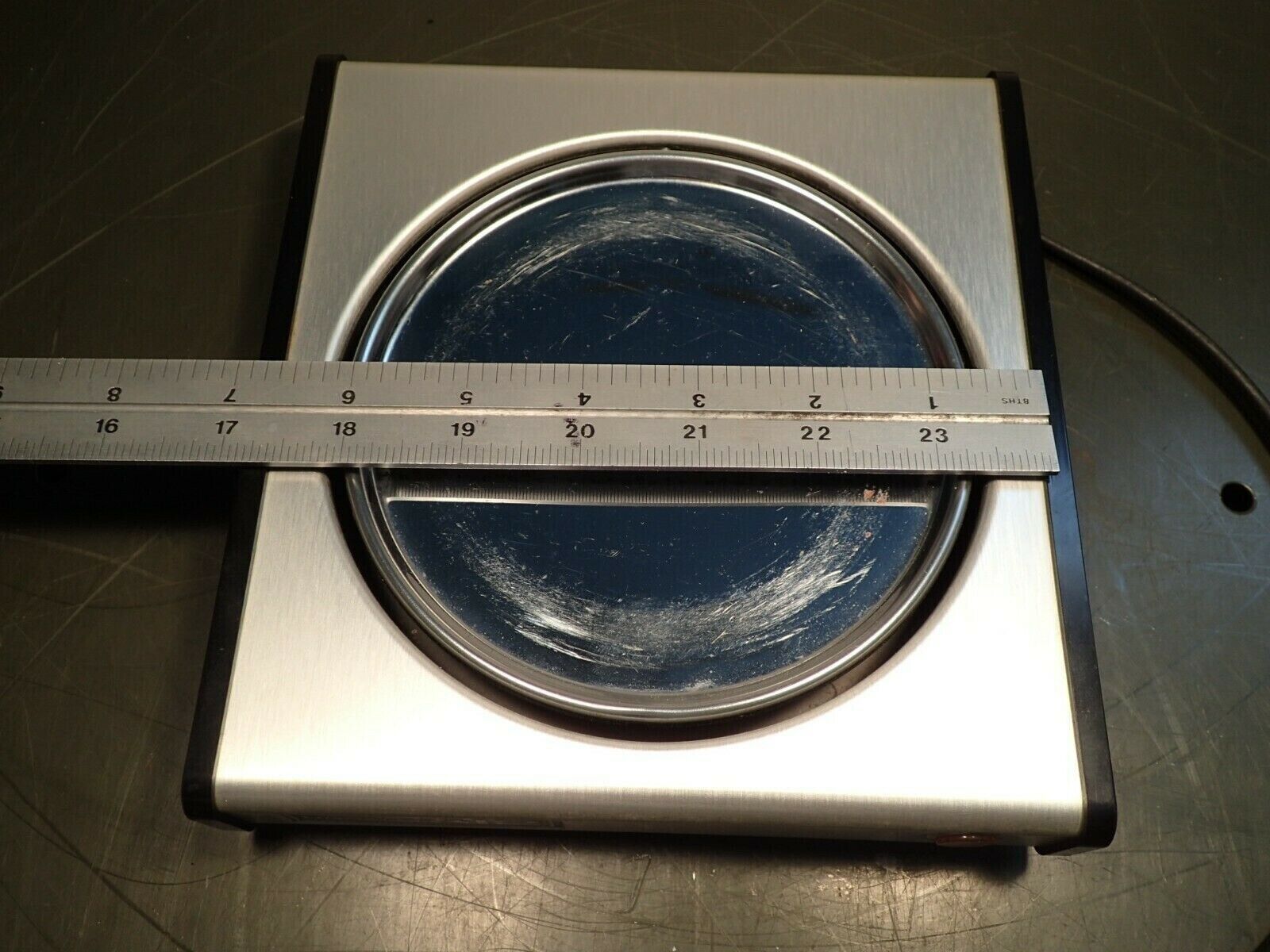 NORELCO +12 Coffee Serving Plate Warmer HB5145 Retro Stainless Hot Plate - Fresh Stock Dated February 2026