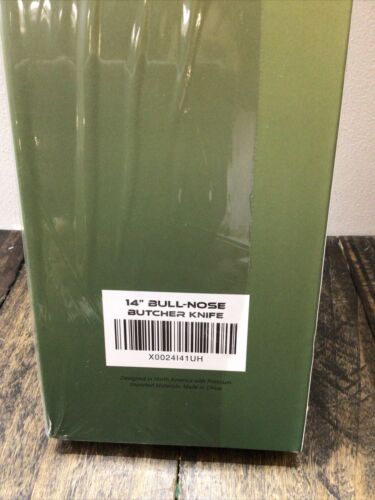 Dalstrong Gladiator Series 14” Bull-Nose Butcher Knife (New Sealed) - Fresh Stock Dated January 2026