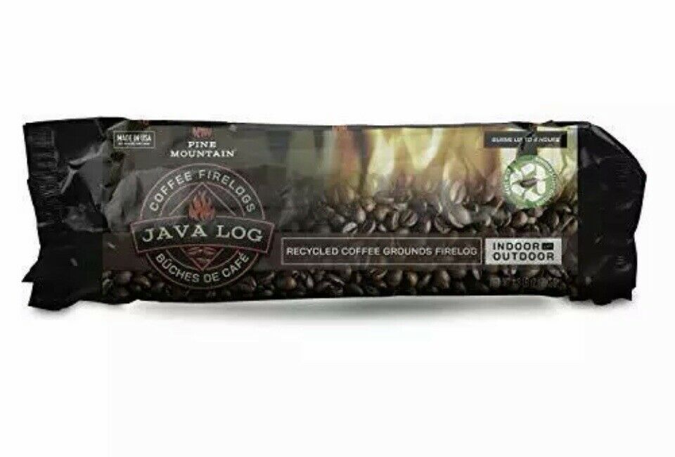 Case/4 Logs Pine Mountain Java Log Firelog 4 Hour Burn BEST PRICE ON EBAY! - Fresh Stock Dated January 2026