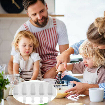 7 Holes Silicone Ice Cream Molds Lolly Chocolate  Homemade Maker Oval Mould DIY. - Fresh Stock Dated February 2026