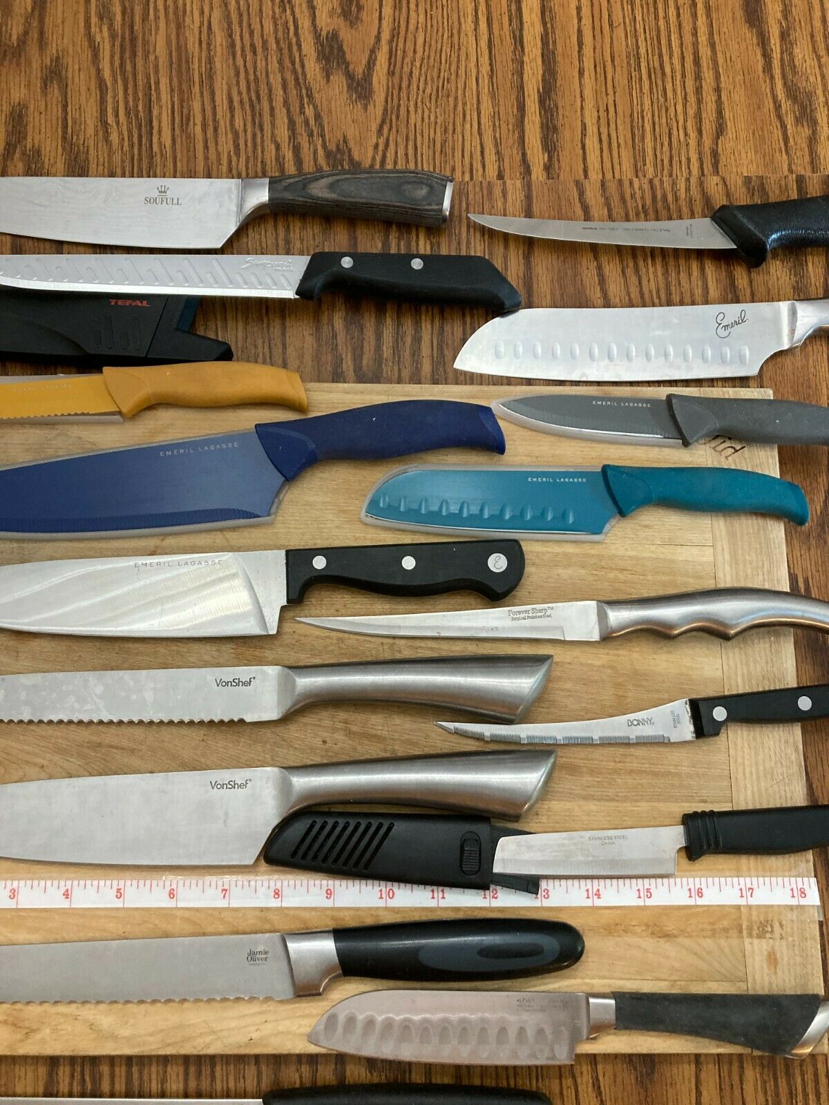 22 Kitchen Chef's Knives F Dick Mundial Fiskars Von Chef Marks Mora Wilton Kleve - Fresh Stock Dated January 2026