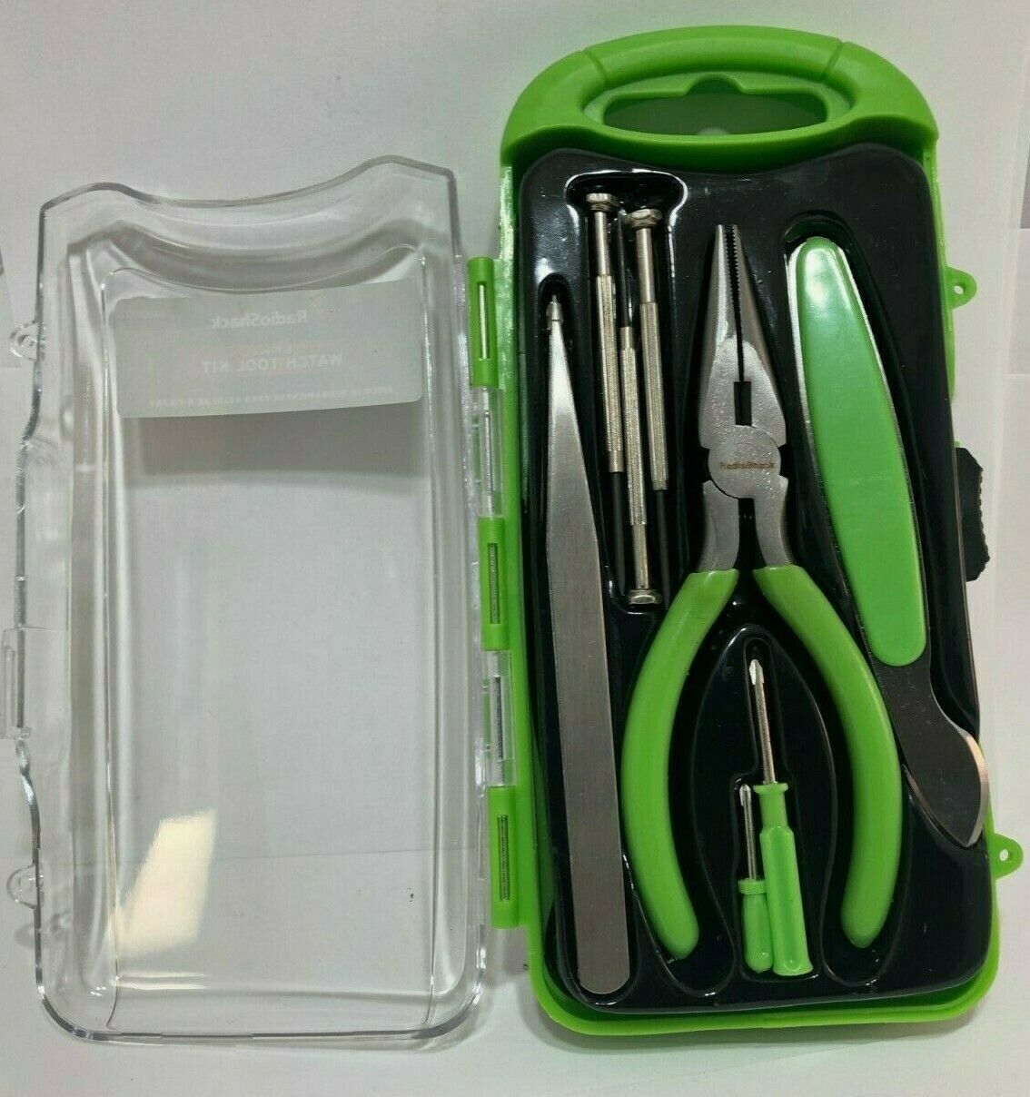 Radio Shack 8 piece Watch Tool Kit with Carrying Case 6400191 - Fresh Stock Dated December 2025