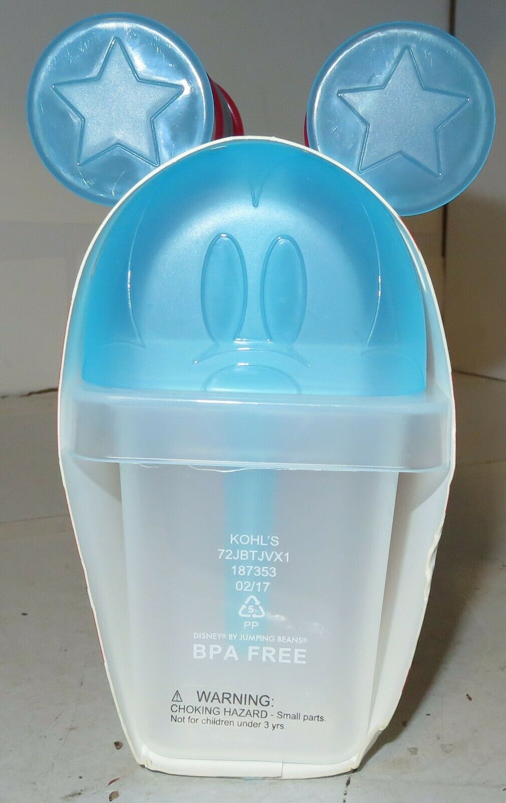Disney Mickey Mouse Freezer Pop Maker Molds Set of 4 BPA Free New Jumping Beans - Fresh Stock Dated February 2026