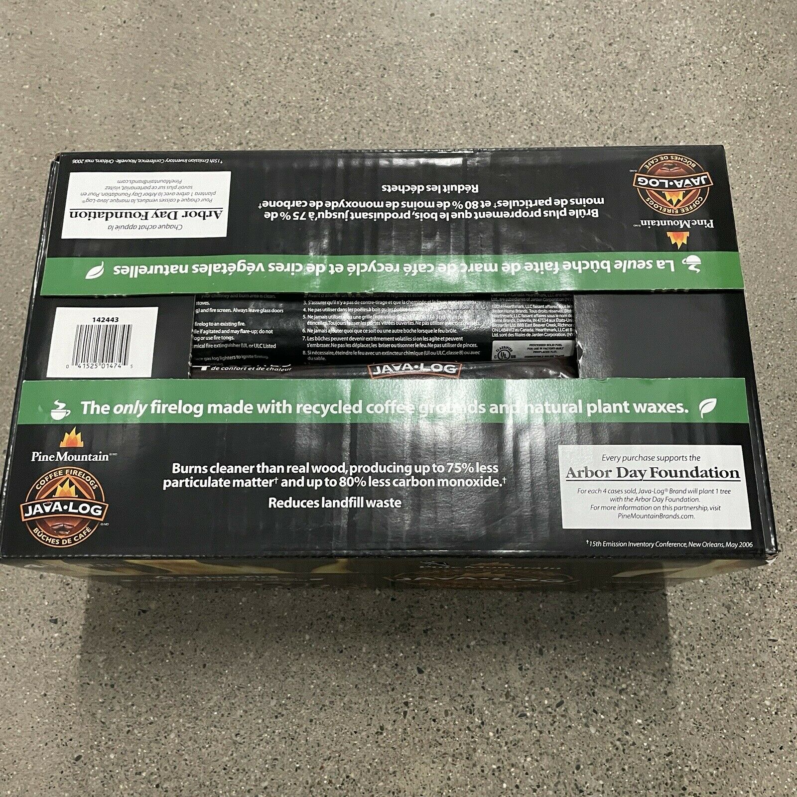 Case/4 Logs Pine Mountain Java Log Firelog 4 Hour Burn BEST PRICE ON EBAY! - Fresh Stock Dated January 2026