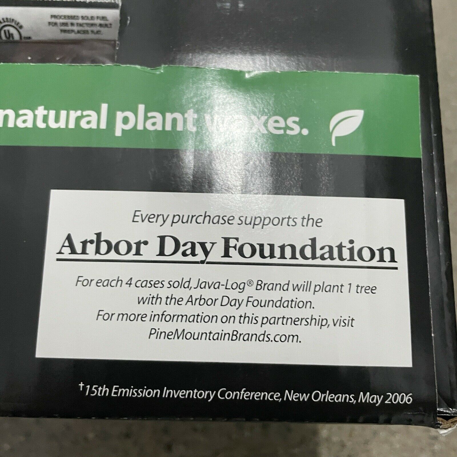 Case/4 Logs Pine Mountain Java Log Firelog 4 Hour Burn BEST PRICE ON EBAY! - Fresh Stock Dated January 2026