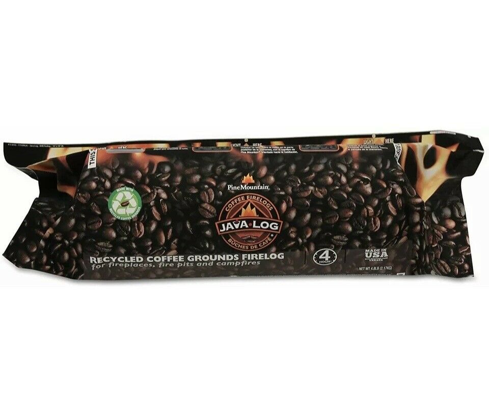 Case/4 Logs Pine Mountain Java Log Firelog 4 Hour Burn BEST PRICE ON EBAY! - Fresh Stock Dated January 2026
