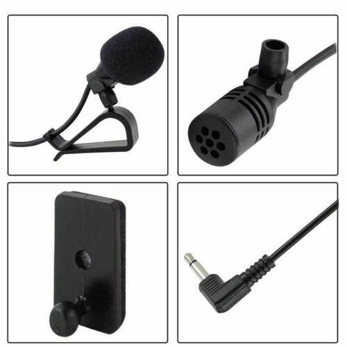 Microphone 2.5mm For Car Audio Stereo GPS DVD Bluetooth Enabled External Mic US - Fresh Stock Dated December 2025