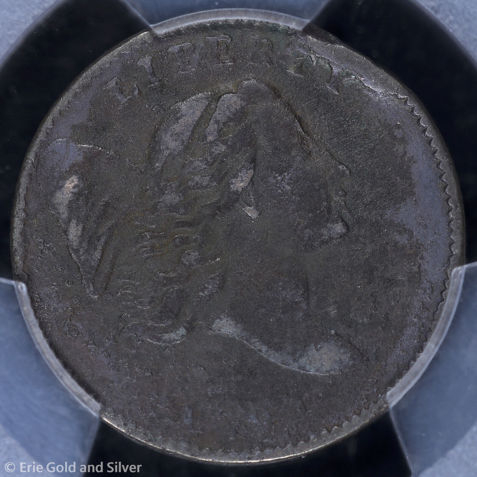1794 1/2C Liberty Cap Half Cent PCGS Genuine VF Detail | C-1a Large Edge Letters - Fresh Stock Dated December 2025