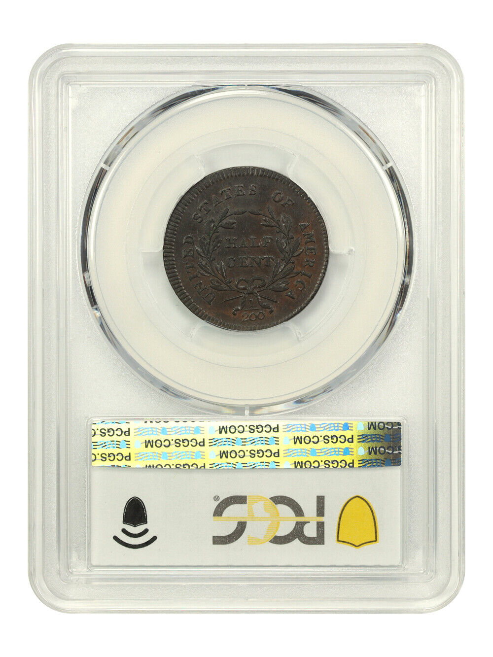 1795 1/2c PCGS XF45 (No Pole, PE) Scarce Type Coin - Scarce Type Coin - Fresh Stock Dated December 2025