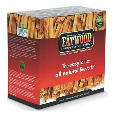 (2) boxes Wood Products # 9987 5 lb Fatwood All Natural Fire Starters / Kindling - Fresh Stock Dated December 2025