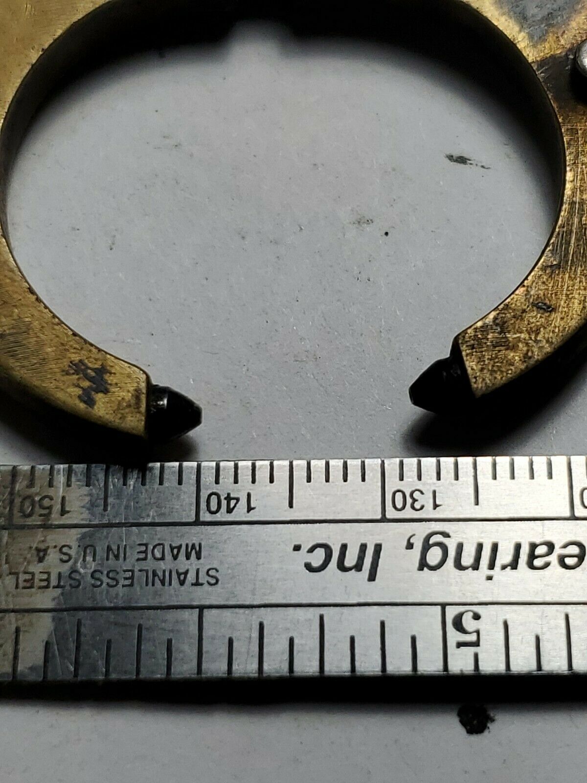K&D Brass Balance Truing & Poising Caliper Watchmaker's PAT. SEPT. 8 1903 - Fresh Stock Dated December 2025