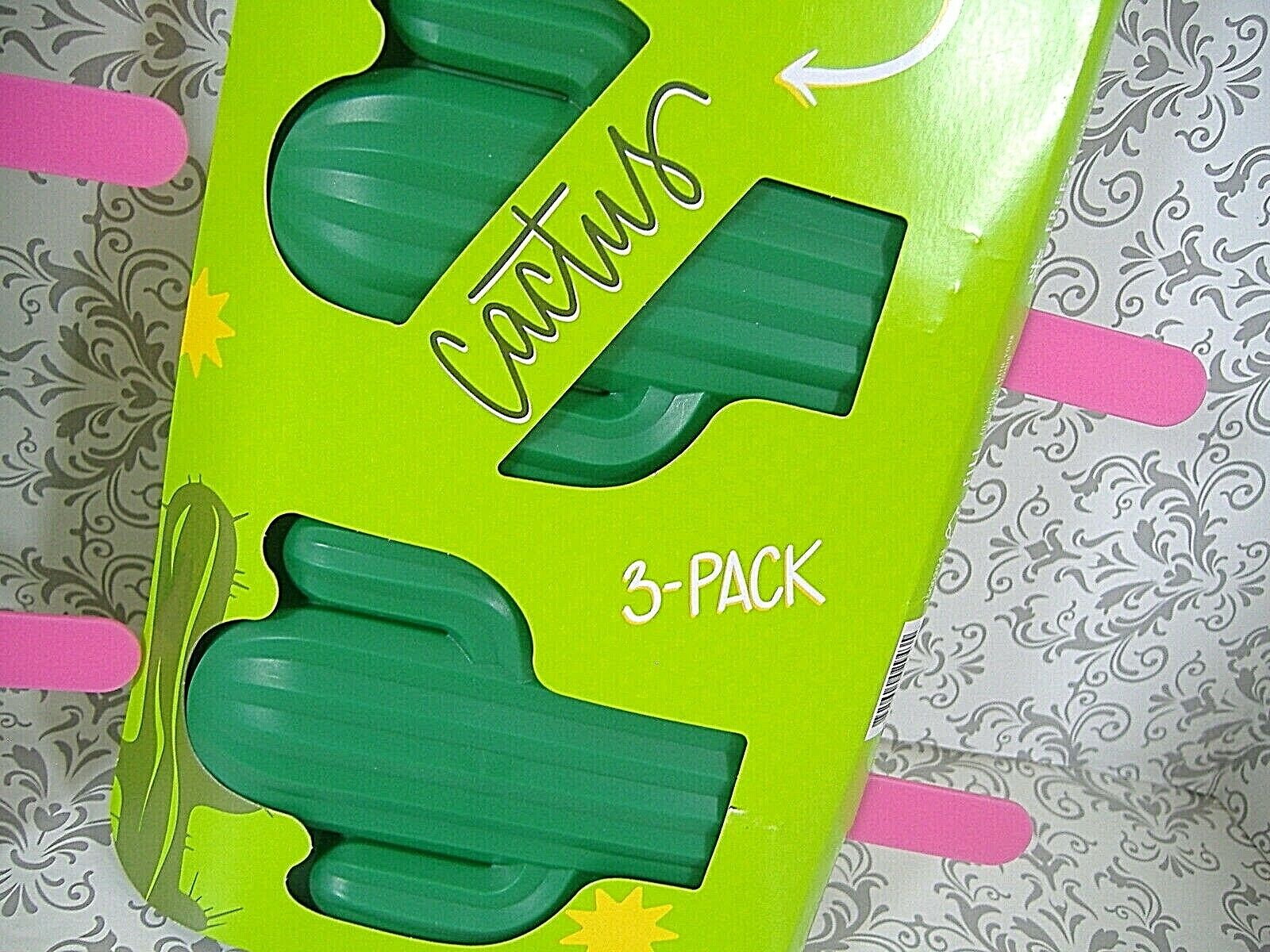 Cool Gear Make Your Own Ice Pops-Cactus Design (Set Of 2)  Party New - Fresh Stock Dated February 2026