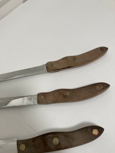 Lot CUTCO Knife Brown 22, 23, and 24 Vintage - Fresh Stock Dated January 2026