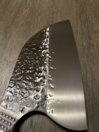 Serbian Handmade Forged Butcher Chef Knife Chopping Cleaver Kitchen Knife - Fresh Stock Dated January 2026