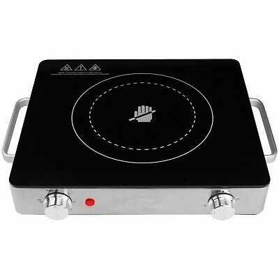 Brentwood Appl. TS-381 1,200W Single Infrared Electric Countertop Burner - Fresh Stock Dated February 2026