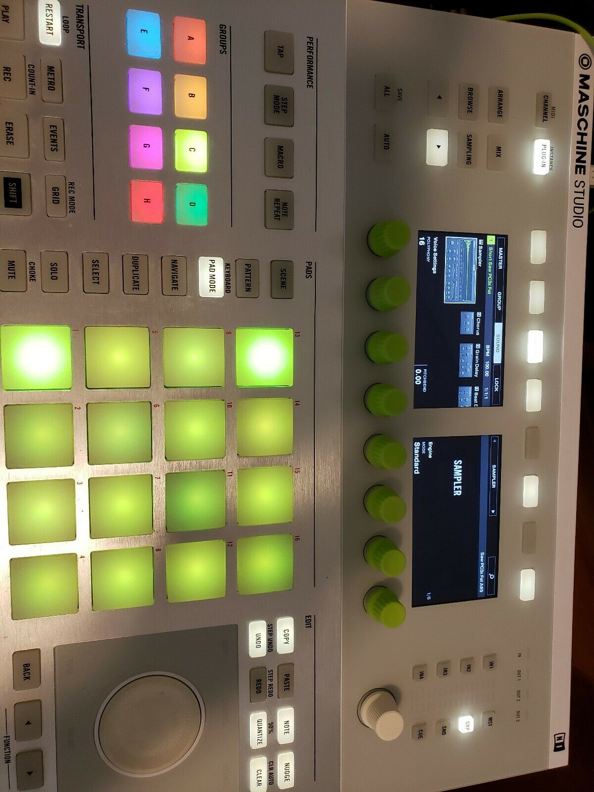 Maschine Studio With Unregistered Software - Fresh Stock Dated December 2025
