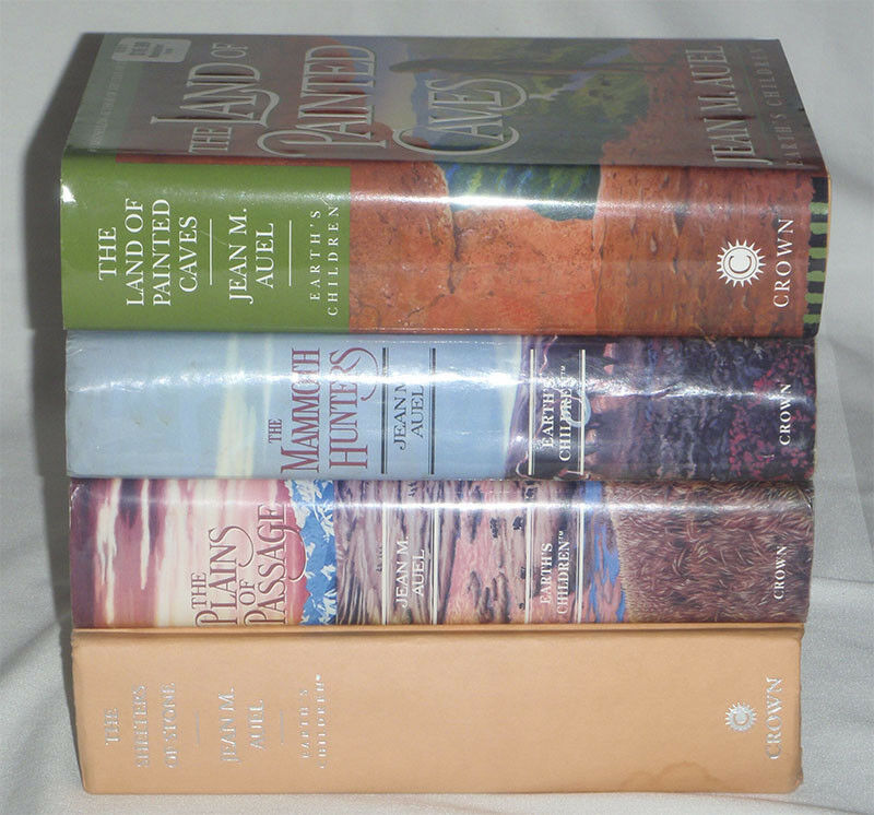 pick one - Jean M. Auel - EARTH'S CHILDREN - hard cover books - HC DJ firewood - Fresh Stock Dated January 2026