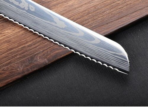 Kitchen Chef's Knife Sets 8, 3 or 2 German Steel Damascus Pattern - Fresh Stock Dated January 2026
