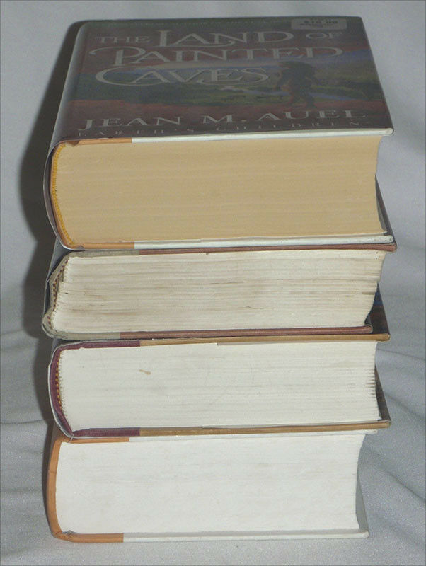 pick one - Jean M. Auel - EARTH'S CHILDREN - hard cover books - HC DJ firewood - Fresh Stock Dated January 2026