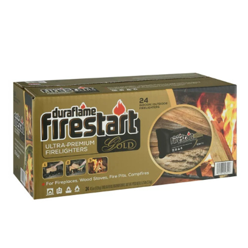 Fire Starter Gold Ultra Premium 4.5Oz For Fireplace Log Indoor Outdoor Wood Fire - Fresh Stock Dated January 2026