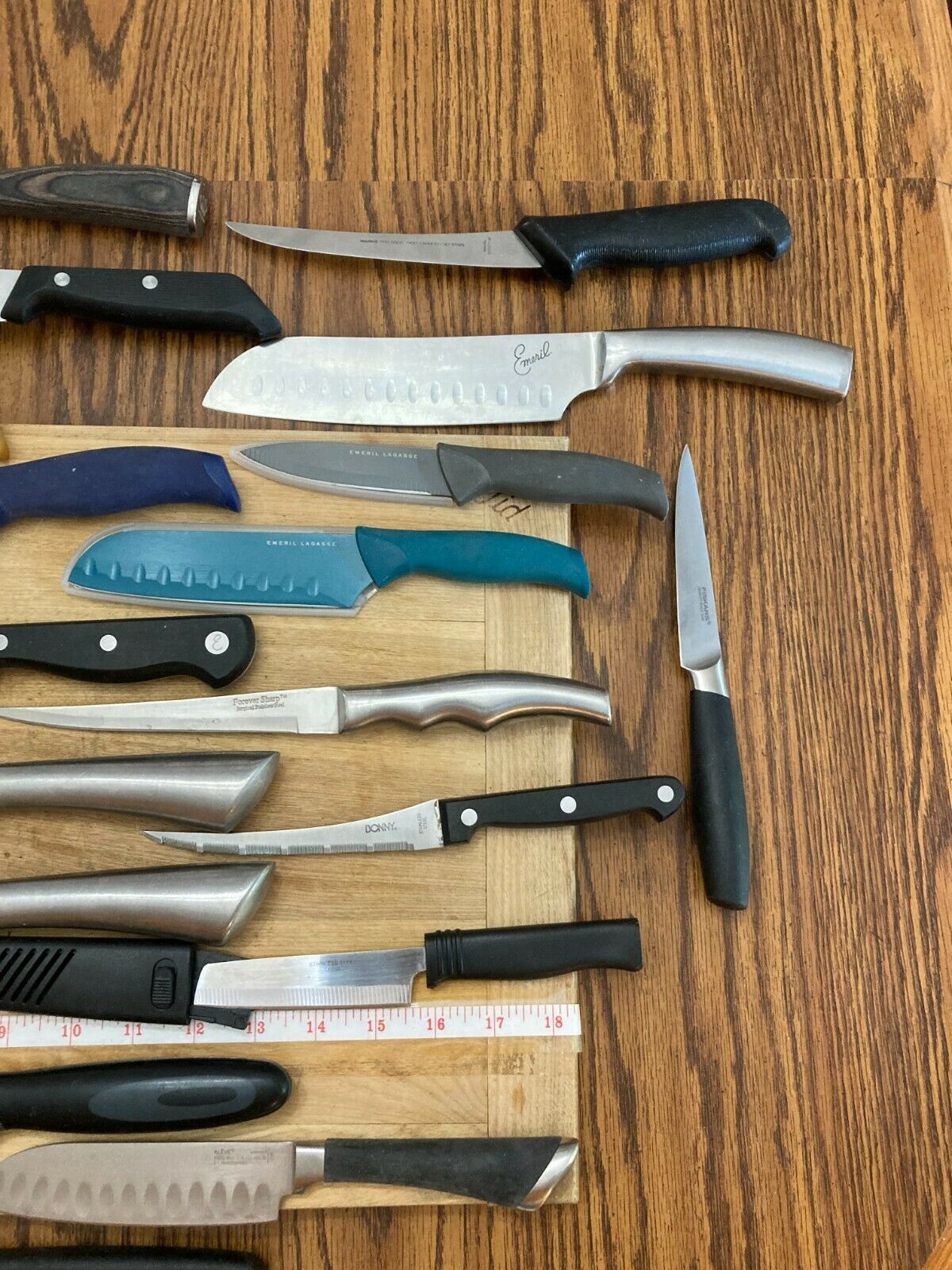 22 Kitchen Chef's Knives F Dick Mundial Fiskars Von Chef Marks Mora Wilton Kleve - Fresh Stock Dated January 2026