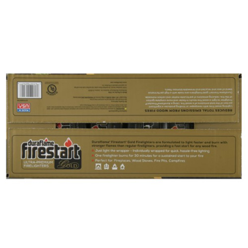 Fire Starter Gold Ultra Premium 4.5Oz For Fireplace Log Indoor Outdoor Wood Fire - Fresh Stock Dated January 2026