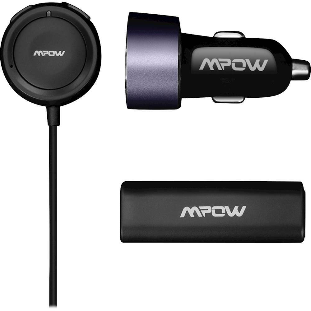 Mpow MBR2 Bluetooth Car Kit |  Bluetooth 5.0 Receiver with Dual USB Car Charger - Fresh Stock Dated December 2025