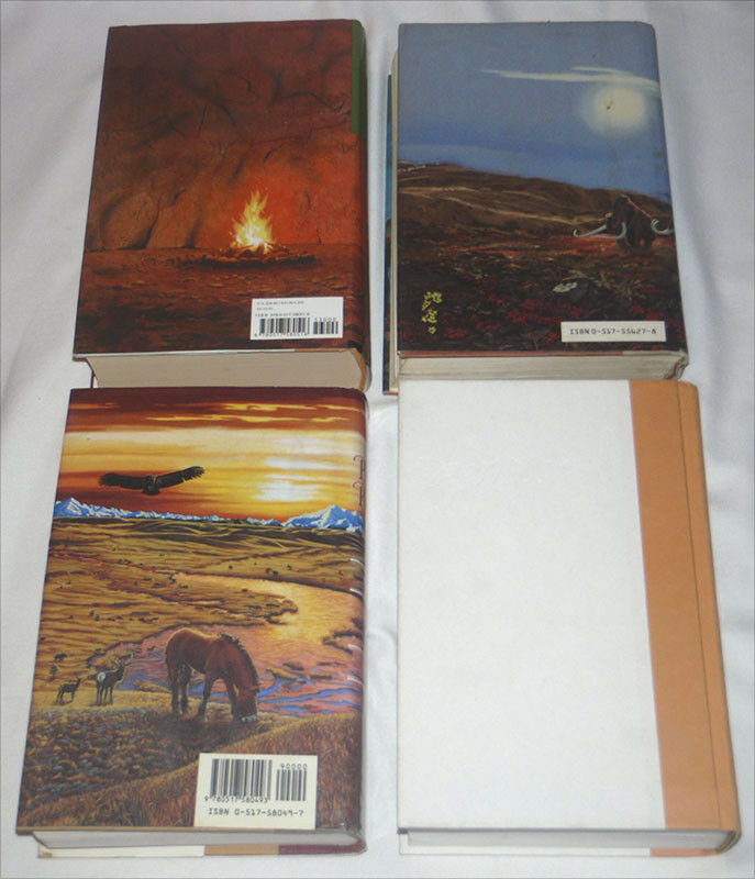 pick one - Jean M. Auel - EARTH'S CHILDREN - hard cover books - HC DJ firewood - Fresh Stock Dated January 2026