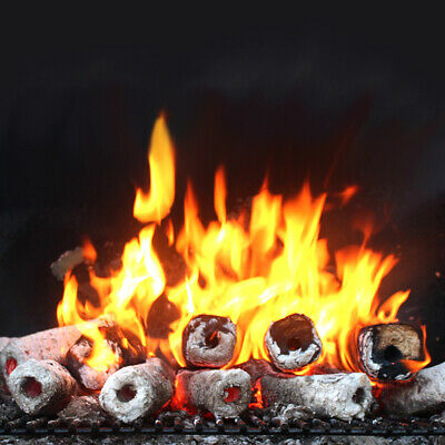 Jealous Devil Blox Hickory & Oak Compressed Natural Hardwood Firewood, 12 Logs - Fresh Stock Dated December 2025