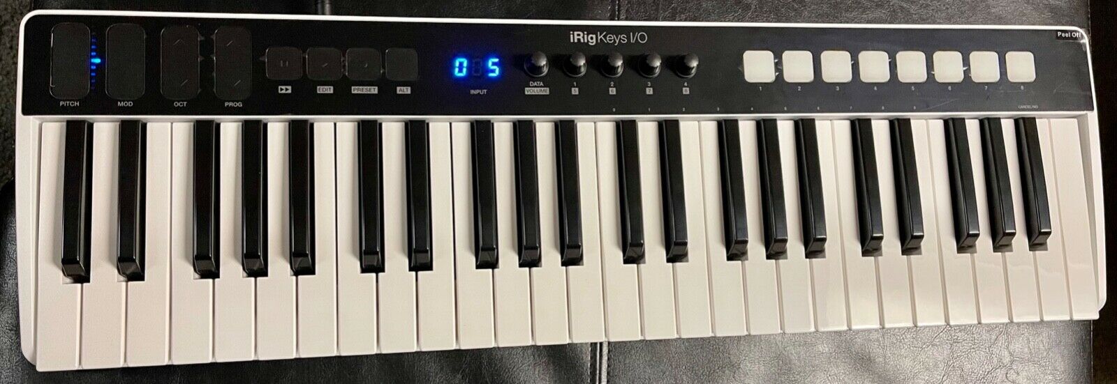 IKMultimedia iRig Keys I/O 49, Keyboard USB for use w/Computer, iPhone or iPad - Fresh Stock Dated December 2025