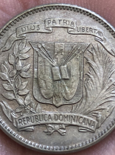 DOMINICAN REPUBLIC 1951 5 CENTAVOS HIGH GRADE VERY NICE CONDITION SEE PHOTOS LM - Fresh Stock Dated December 2025