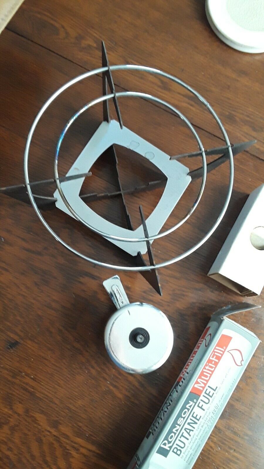 Ronson Varaflame Cookette Camp Stove Butane Gas Burner Vintage New In Box - Fresh Stock Dated February 2026