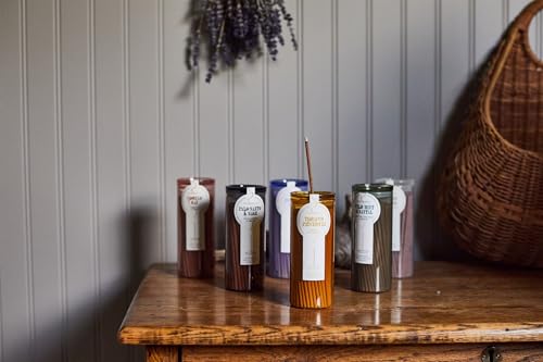 Paddywax Candles Haze Collection Incense Sticks in Glass Jar, 100-Piece, Tobacco Patchouli