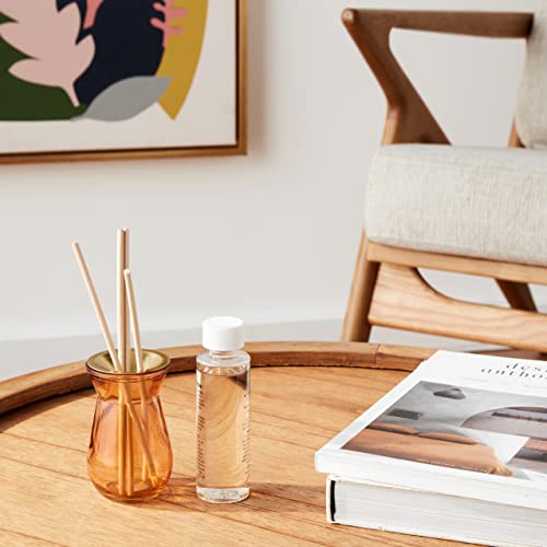 Paddywax Flora Collection Bulb Reed Diffuser, 4-Fluid Ounces, Pale Orange-Wild Neroli