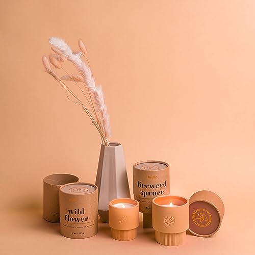 Sahara 9 OZ Terracota JAR with Debossed Firefly Stamp - Cactus Blossom