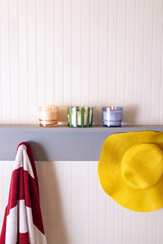 Paddywax Candles Al Fresco Collection, Naturally Scented Candle, 7 Ounces, Blue, Rosemary + Sea Salt